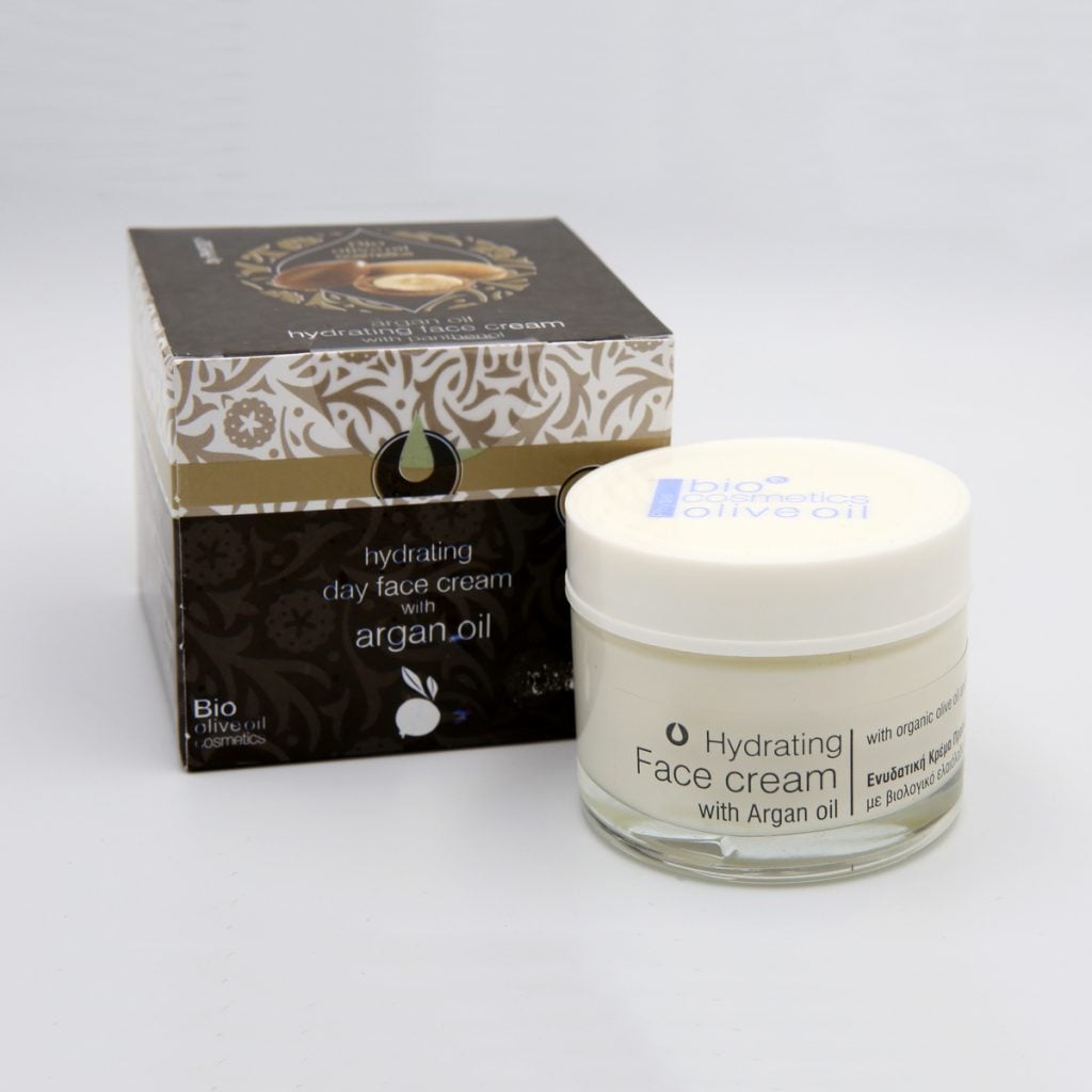 Argan Oil Face Cream Hydrating Day Care Greek Bio Cosmetics