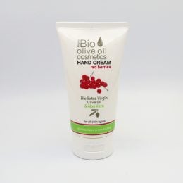 Physis bio olive oil cosmetics hand cream with Red Berries