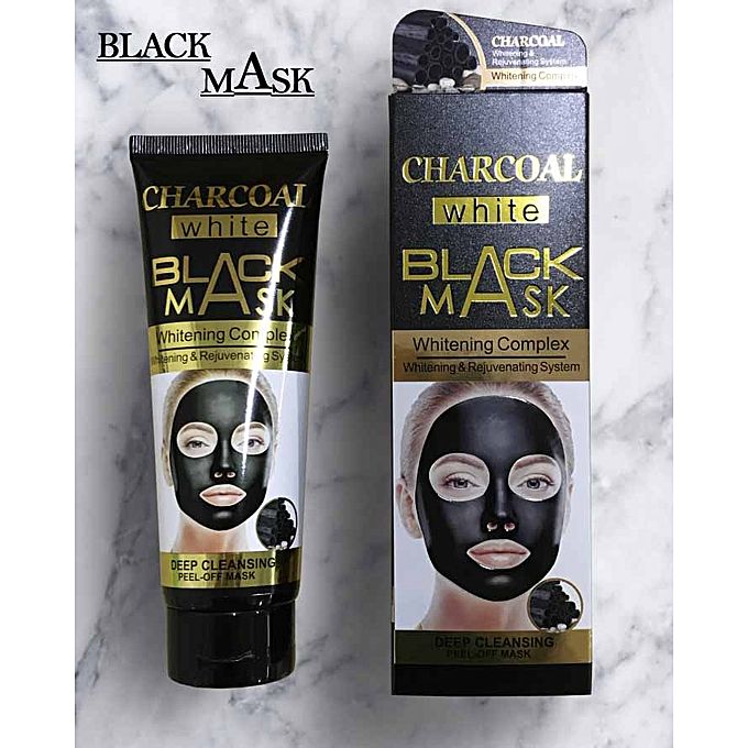 Charcoal black maske